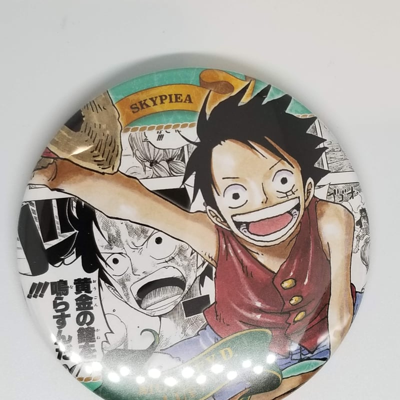 ONE PIECE モンキー・D・ルフィ コレクション缶バッジ“HEROES