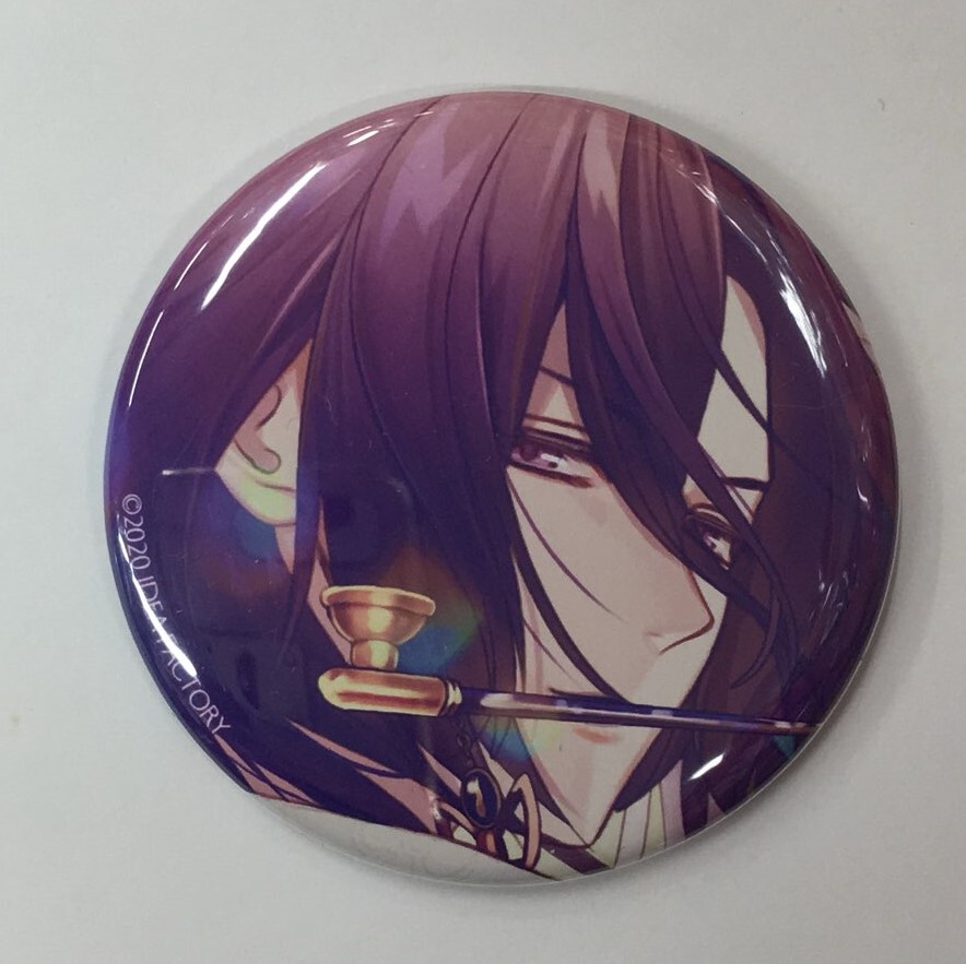 オランピアソワレ　縁　缶バッジ オランピアソワレ 縁 ヨスガ オトメイトマーケット グロッシー缶