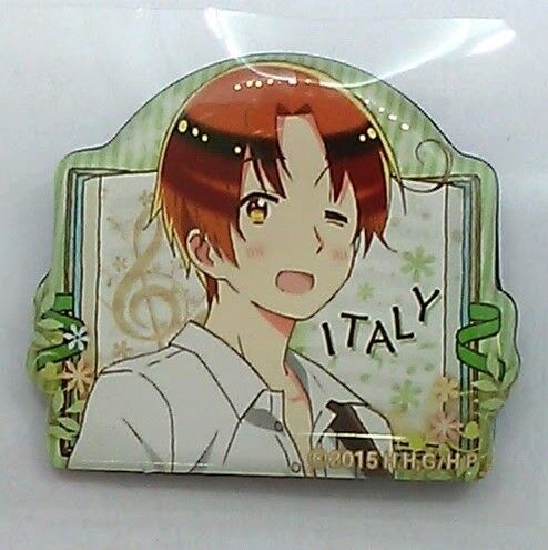 ヘタリア イタリア ぷくっとバッジコレクション | K-BOOKS 池袋 2次元