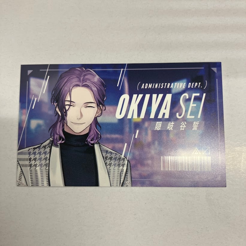 ブレイクマイケース 隠岐谷誓 キャラクターカード AGF2023 | K-BOOKS