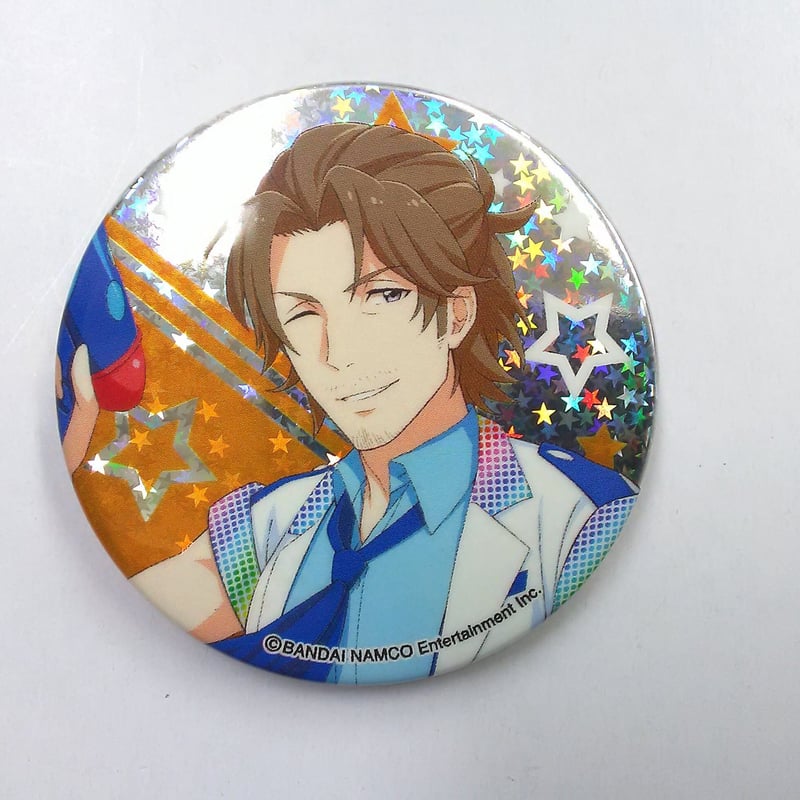 SideM 山下次郎　缶バッジ グッズ-バッチ】アイドルマスター SideM グリッター缶バッジ