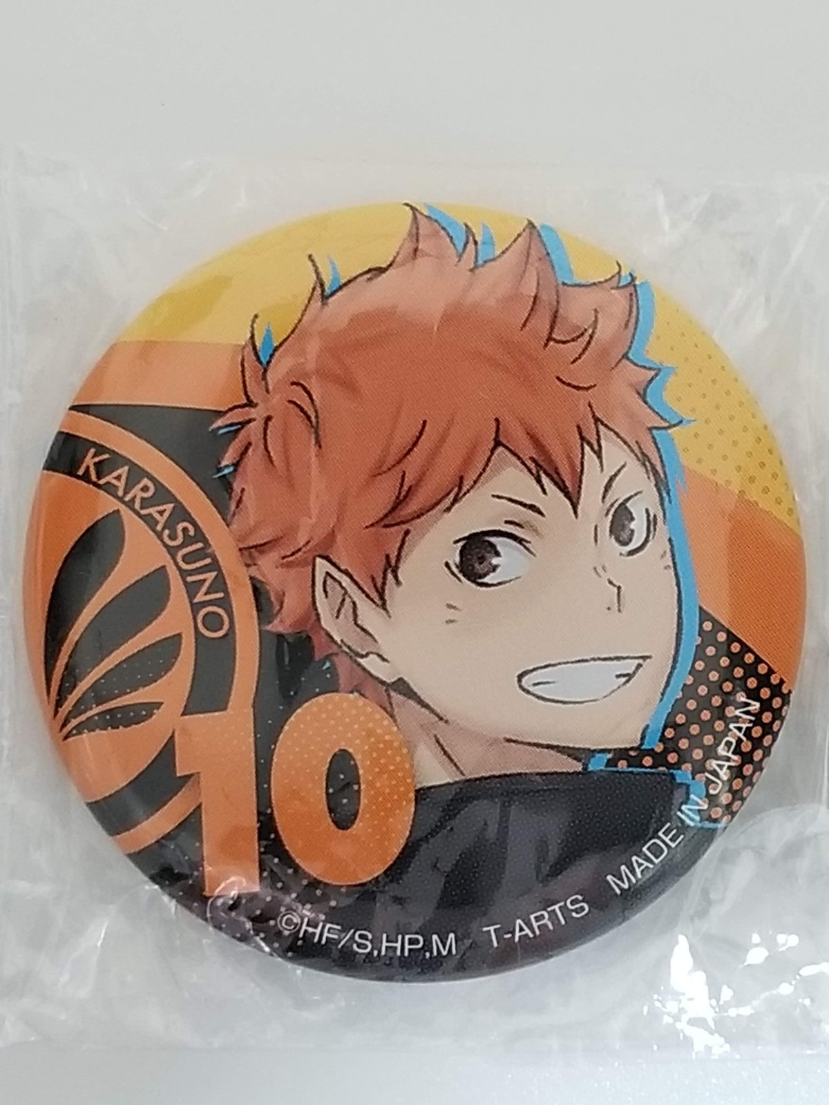 ハイキュー!! 日向 翔陽 ハイキュー！！TO THE TOP 振り向き缶バッジ