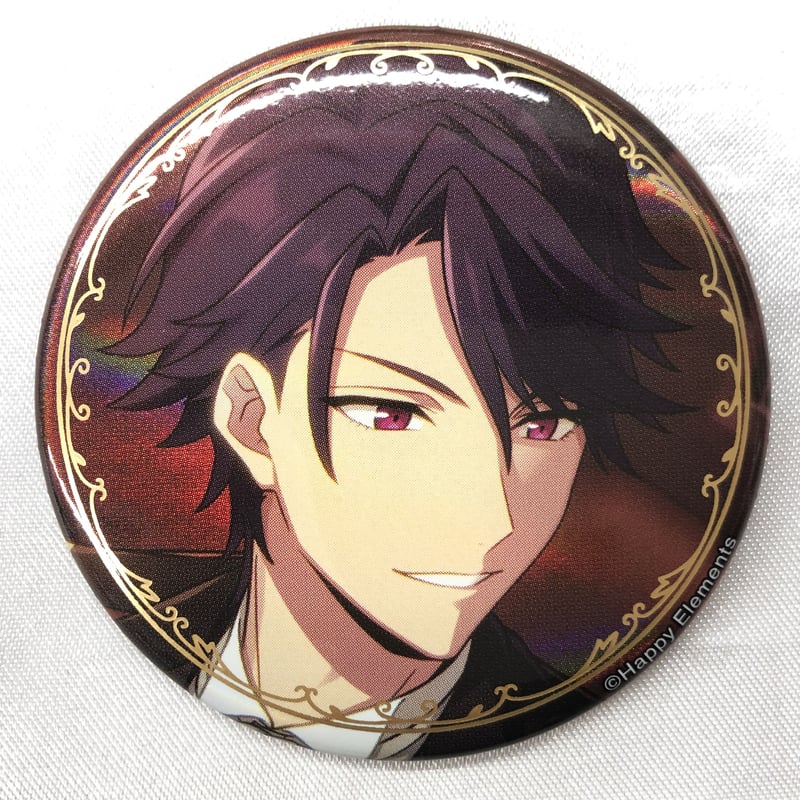 エリオス　ブラッド　缶バッジ エリオスライジングヒーローズ ブラッド・ビームス 2nd Anniv. 缶