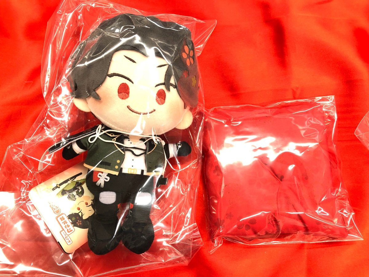 わんぱく刀剣乱舞 ぬいぐるみ&座布団 豊前江 刀剣乱舞 豊前江 わんぱく!ぬいぐるみ 座布団風クッション