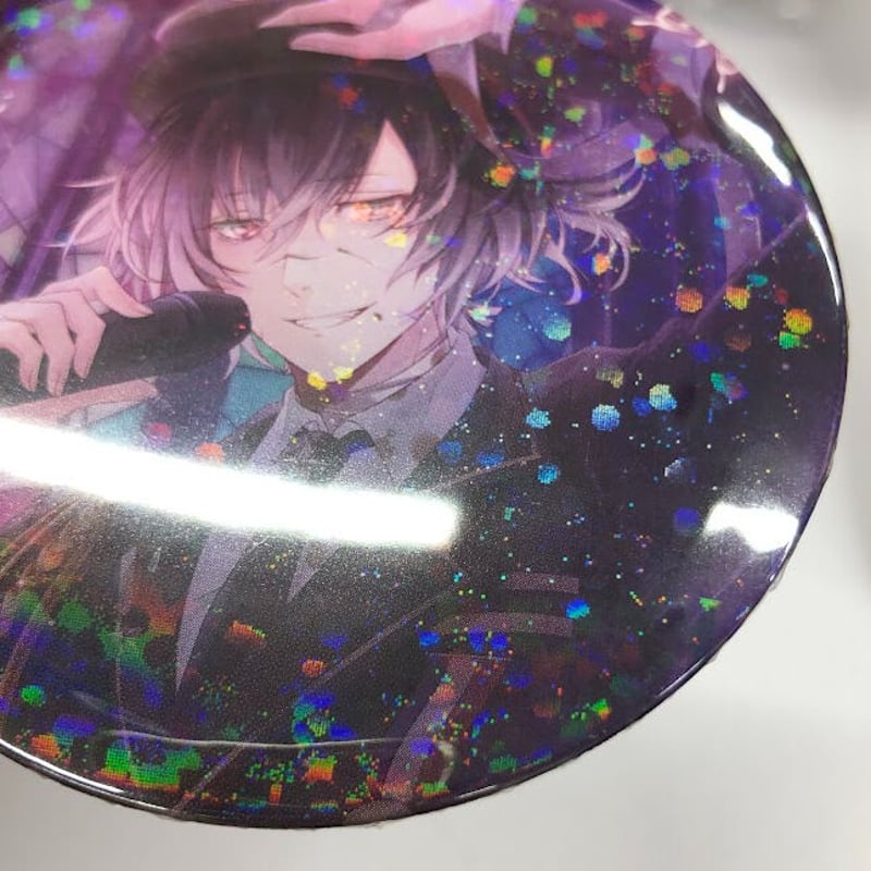 イタミ有】DIABOLIK LOVERS 無神アズサ 缶バッジ ホロ | K-BOOKS