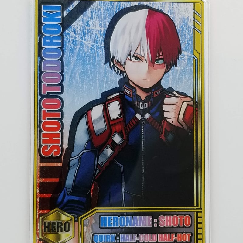 僕のヒーローアカデミア 轟 焦凍 ステータスカード | K-BOOKS 僕のヒーローアカデミア 轟 焦凍 ステータスカード | K-BOOKS
