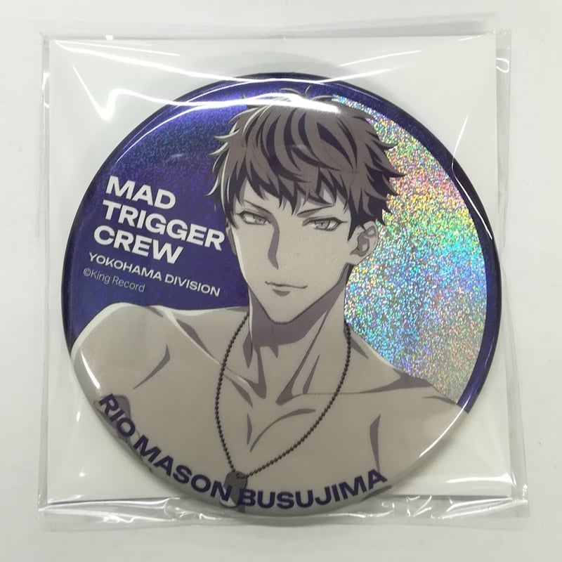 ヒプノシスマイク ヒプマイ 毒島メイソン理鶯 缶バッジ