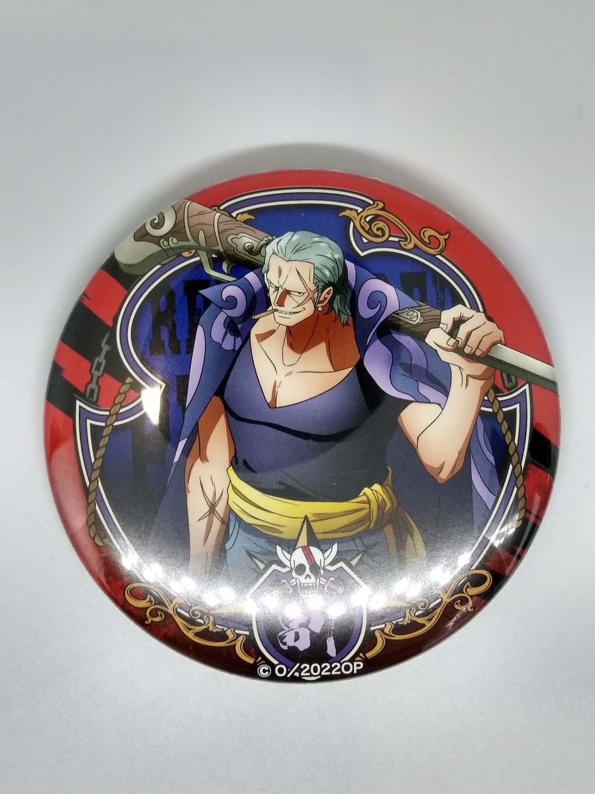 ワンピース　輩缶バッジ　第23弾　RED ベックマン　スネイク ワンピース トレーディング 輩缶バッジ 第23弾 FILM RED ベン