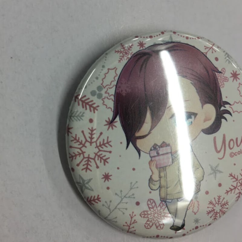 スタンドマイヒーローズ 服部耀 メッセージ缶バッジ