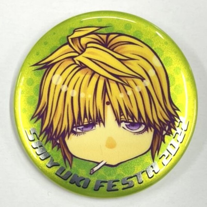 峰倉かずや『最遊記 FESTA 2022』 メタル 缶バッジ 玄奘 三蔵 | K  