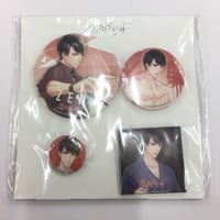 DIABOLIK LOVERS 無神アズサ ホロ缶バッジセット DIABOLIK LOVERS 無神アズサ ホロ缶バッジセット 裏サビ有