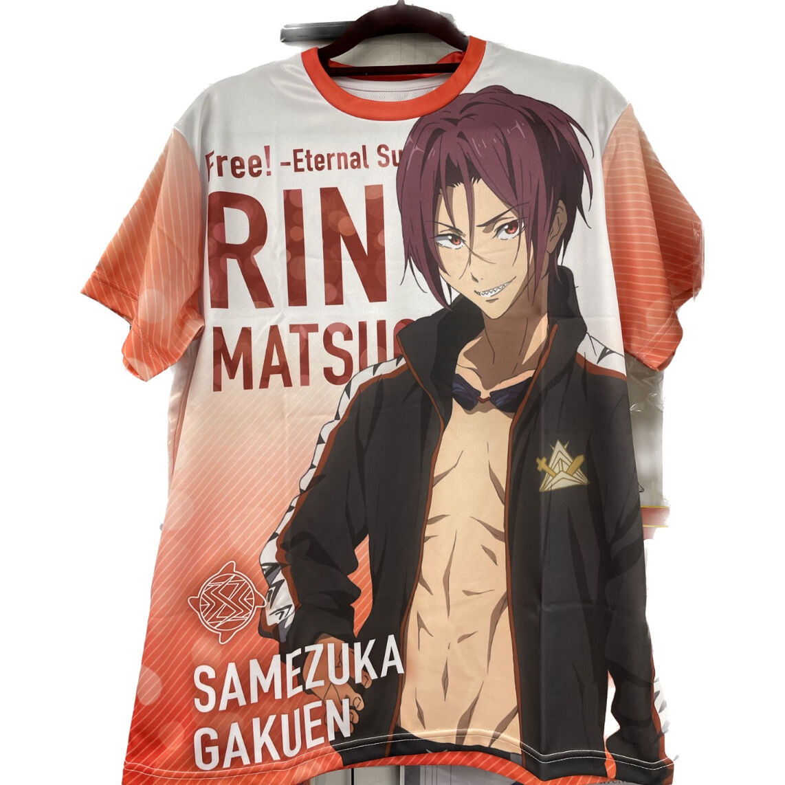 Free！ 松岡凛 まとめ売り Free! 松岡凛 フルグラフィックTシャツ | K-BOOKS 池袋 2次元グッズ通販