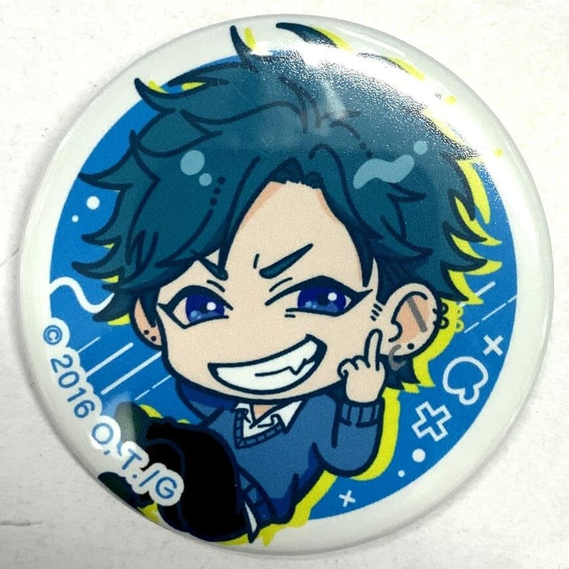 ヤリチン⭐︎ビッチ部　缶バッジ　田村 ヤリチン☆ビッチ部 - おげれつたなか先生 描き下ろし 田村 唯