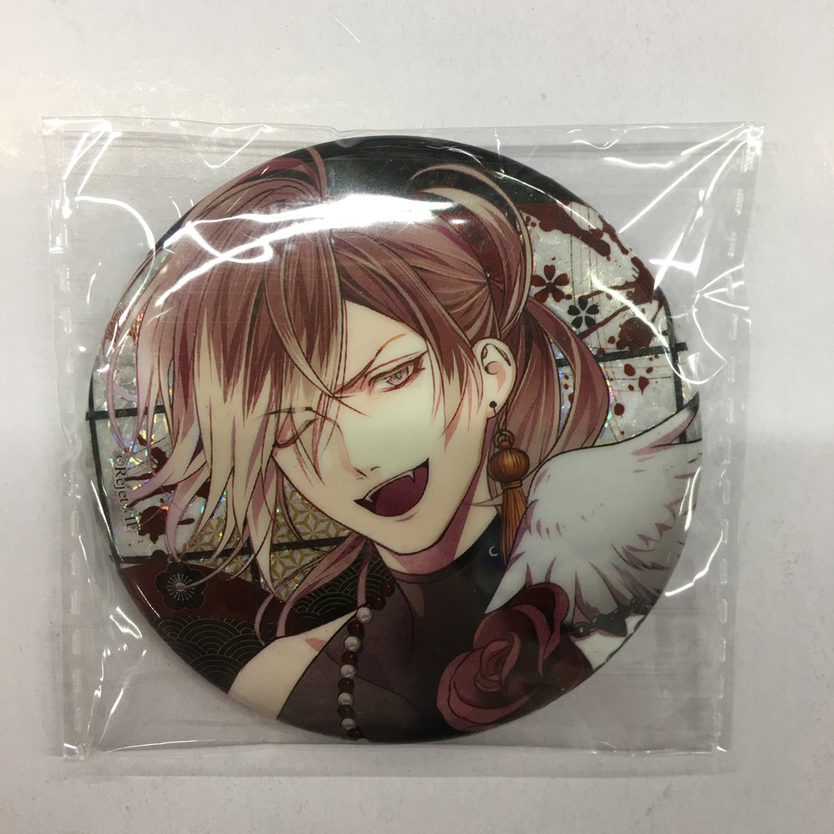 Γ DIABOLIK LOVERS 無神ユーマ 缶バッジ ホロ DIABOLIK LOVERS