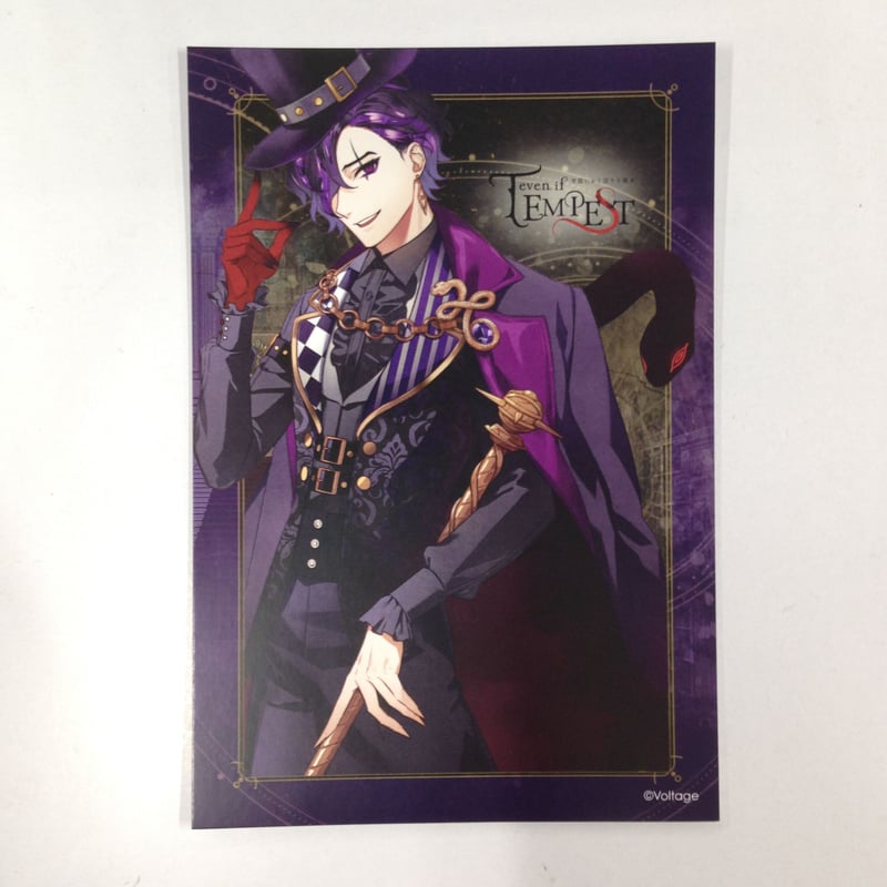 even if TEMPEST 宵闇にかく語りき魔女 イシュ ポストカード | K-BOOKS