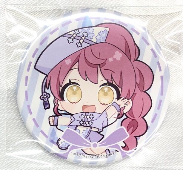 プリパラ みかん アイドルランドプリパラ グラフアート 缶バッジ 梅雨