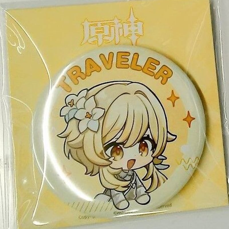 原神 缶バッジ 蛍 原神 蛍 旅人 缶バッジ 70個 ① 原神