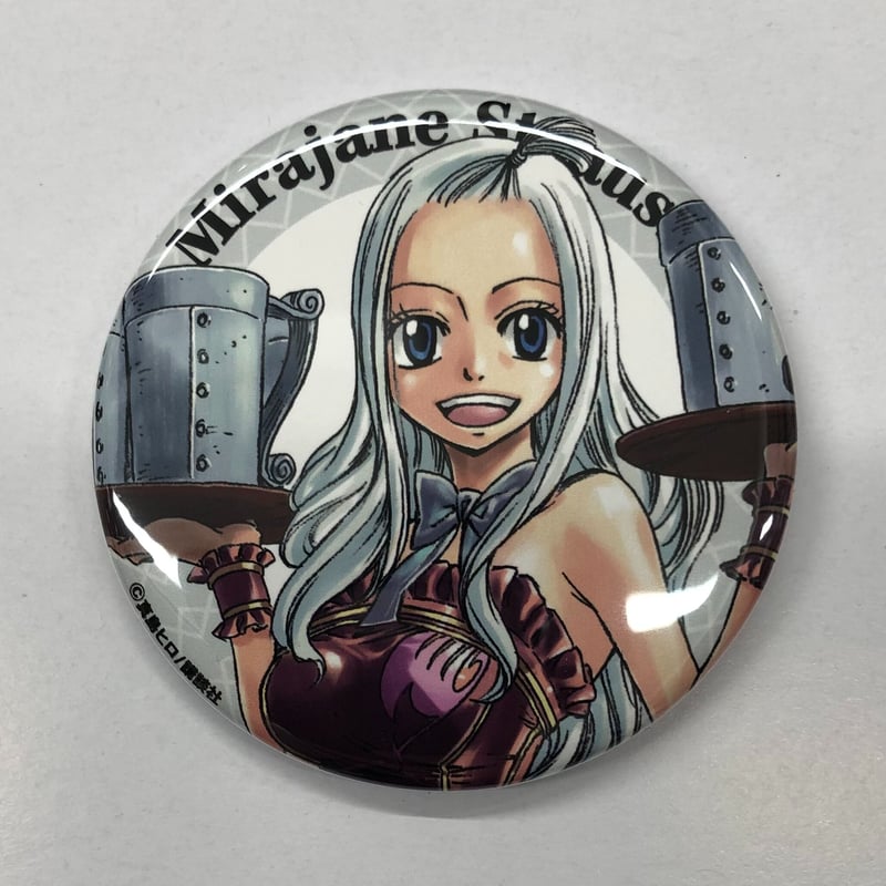 FAIRYTAIL フェアリーテイル ミラ 缶バッジ フェアリーテイル プリンセスカフェ 缶バッジ ミラジェーン