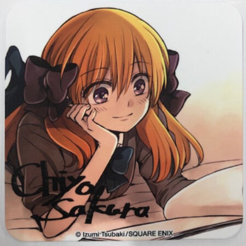 椿いづみ 「月刊少女野崎くん」 アイドルカフェ コースター 佐倉千代