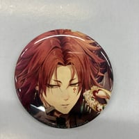 キズ有】ホイッスル！三上 亮トレーディングスタンプ缶バッジ | K