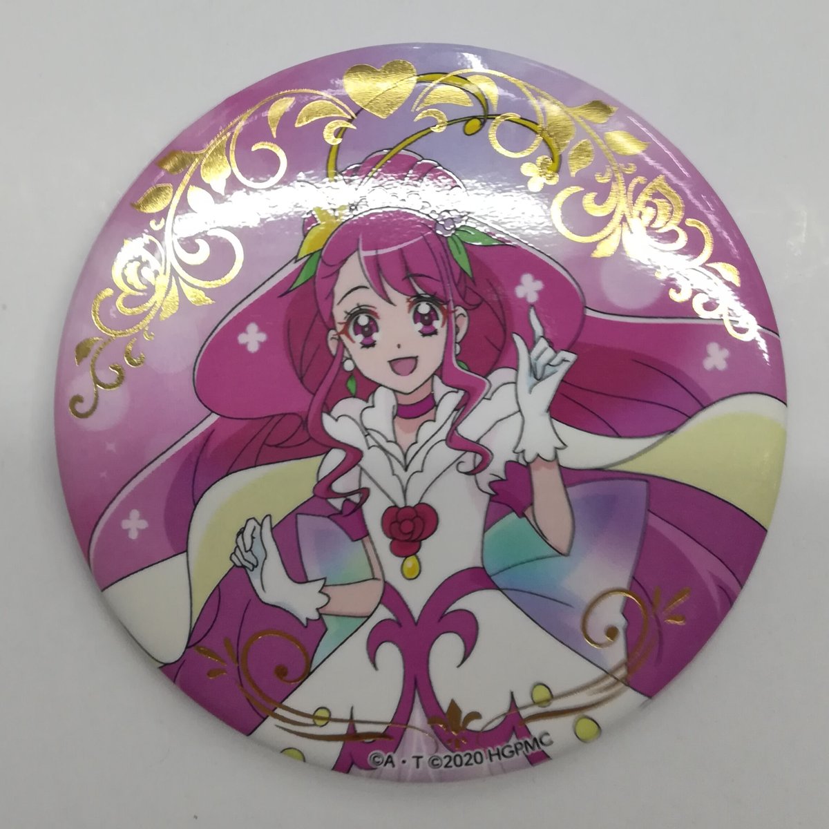 キュアグレース のどか 缶バッジ アニメージュ プリキュア ハート缶