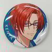 あんさんぶるスターズ！！月永レオ願望ホログラムハート缶バッジ