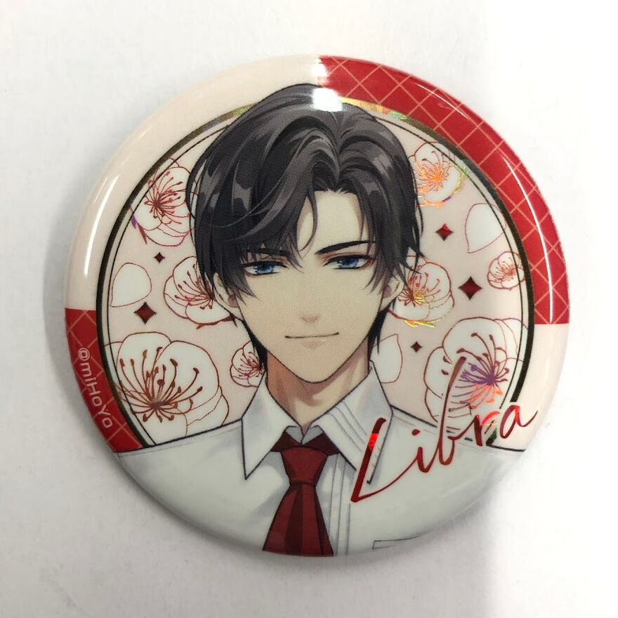 未定事件簿左京静真缶バッジE-DINERカフェ限定②