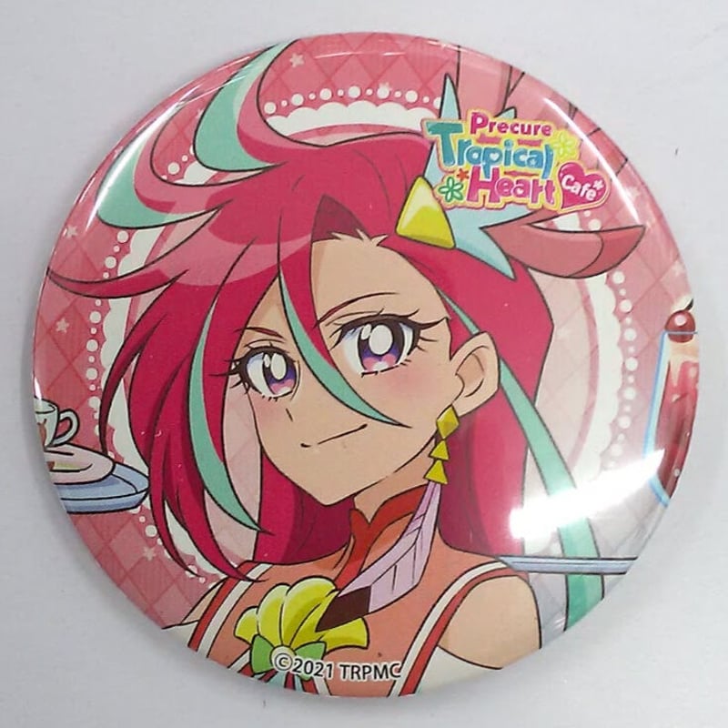 キュアフラミンゴ 滝沢あすか 缶バッジ トロピカル～ジュ！プリキュア』滝沢あすか 缶バッジ | K-BOOKS