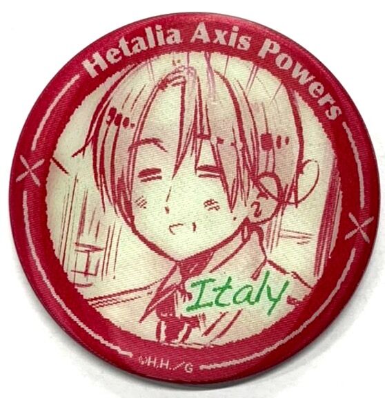 ヘタリア Axis Powers 日本 チェンジング缶バッジ 1点 ヘタリア Axis Powers トレーディングチェンジング缶バッジ 学園
