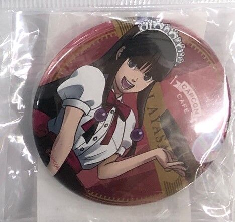 【希少】逆転裁判 綾里真宵 缶バッジ カプコンカフェ CAPCOM CAFE fit=scale-down,w=1200