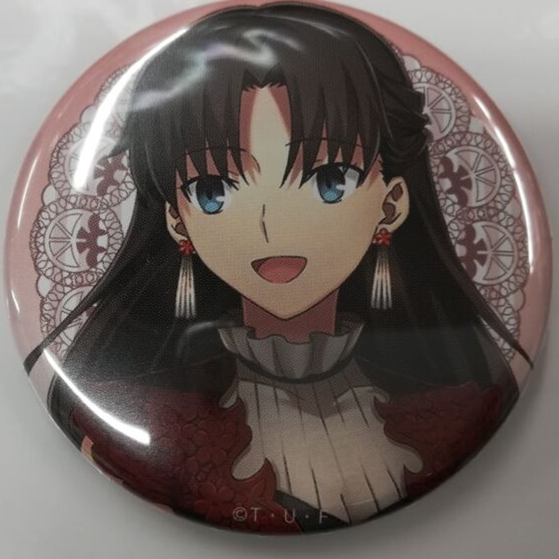 fate FGO ufotable 原画 缶バッジ 遠坂凛 fate FGO ufotable