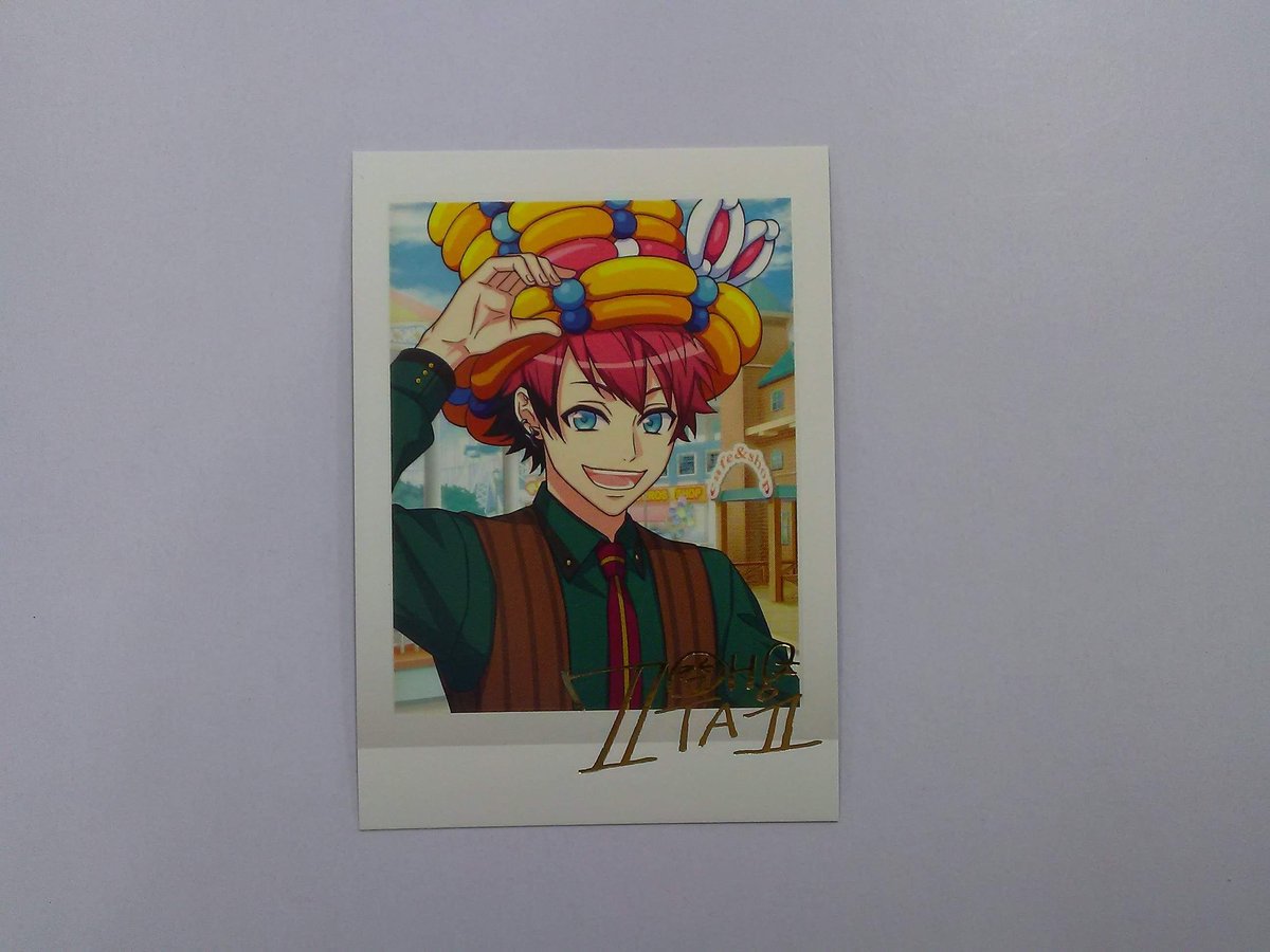 A3! 七尾太一 チェキ風ブロマイド Spotlight 箔押し A3! 七尾太一 チェキ風ブロマイド Spotlight 箔押し a3 太一 カード