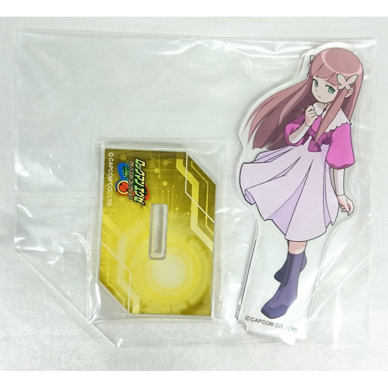 ロックマン アイリス CAPCOM STORE ロックマンエグゼ アクリルスタンド