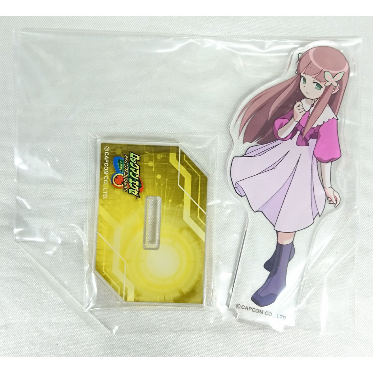 ロックマン アイリス CAPCOM STORE ロックマンエグゼ アクリルスタンド