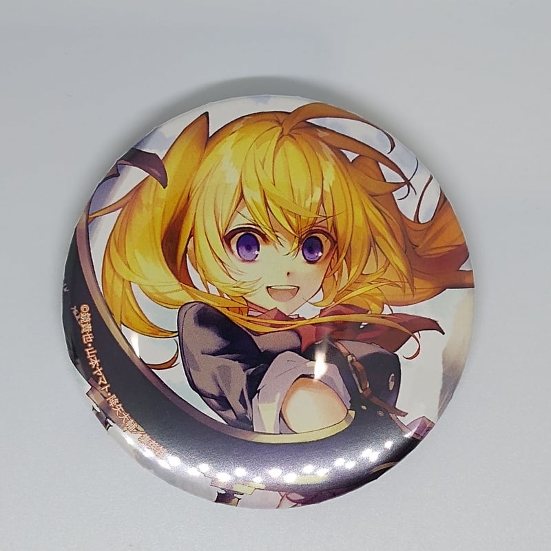 終わりのセラフ スクエア缶バッジ 三宮三葉 終わりのセラフ 三宮三葉 原作絵 缶バッジ | K-BOOKS 池袋 2次元