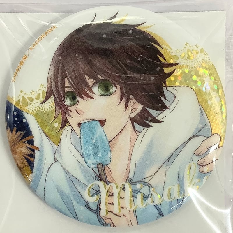 純情ロマンチカ 宇佐見秋彦 缶バッジ くじメイト 純情ロマンチカ 宇佐