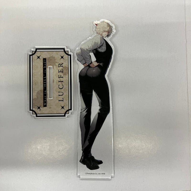 地獄のどこが悪い？　POPUPSHOP 特大アクリルスタンド　ルシファー イタミ有】地獄のどこが悪い ルシファー アクリルスタンド | K-BOOKS