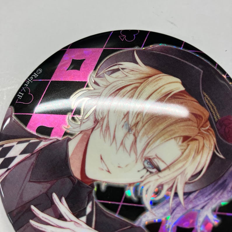 イタミ有・裏サビ有】DIABOLIK LOVERS 無神コウ 缶バッジ ホロ