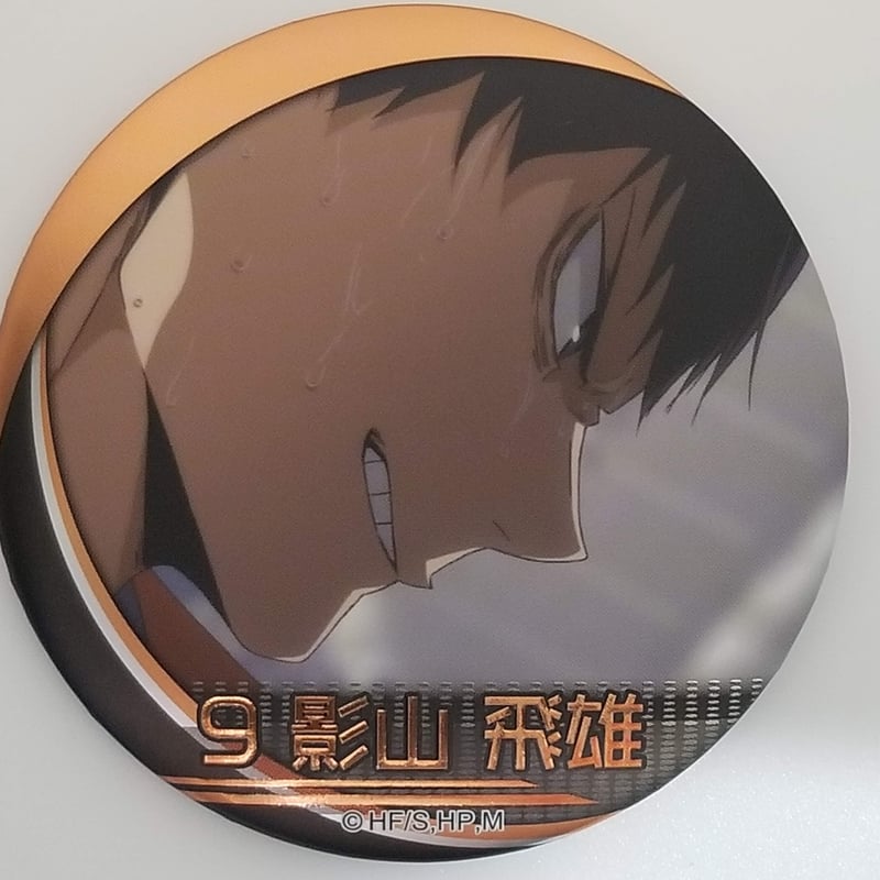 烏野高校 名場面缶バッジ ジャンプショップ 限定 ハイキュー 缶バッジ