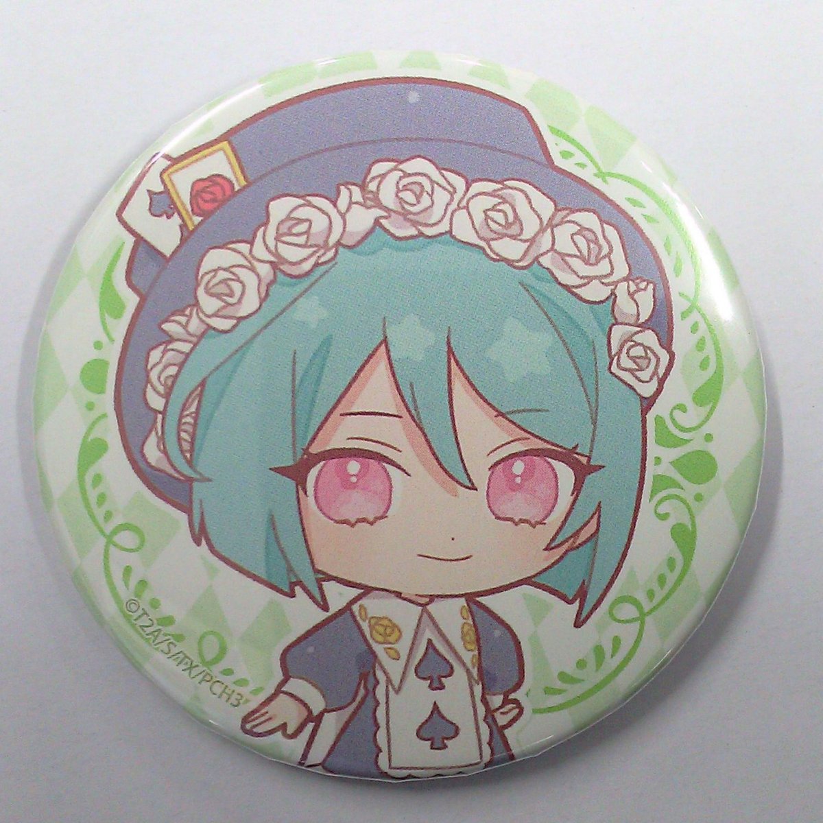プリチャン　緑川さら　缶バッジ　アトフェス キラッとプリチャン 緑川さら グラフアートカフェ GraffArtCAFE 缶