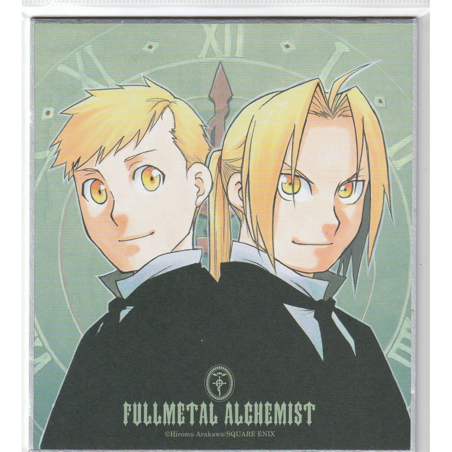 【レア 初期】エド アル 鋼の錬金術師 コミックポスター 2枚セット original