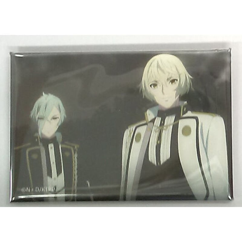 刀剣乱舞 膝丸 髭切 スクエア缶バッジ | K-BOOKS 池袋 2次元グッズ通販