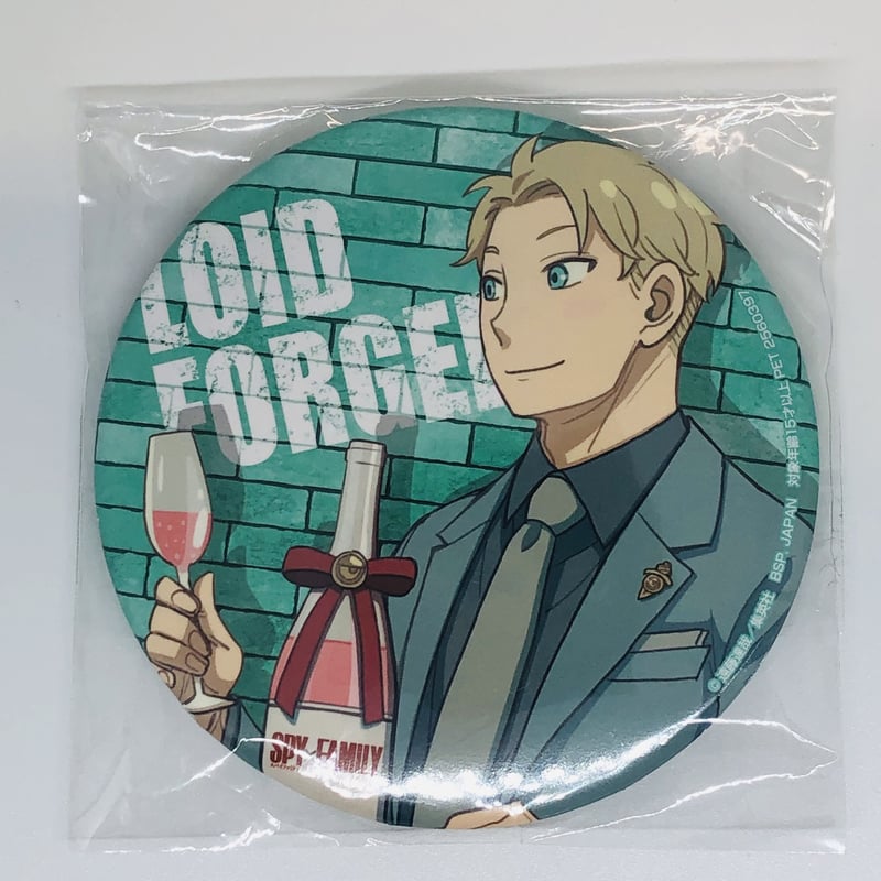 SPY×FAMILY ロイド・フォージャー 缶バッジ | K-BOOKS 池袋 2次元