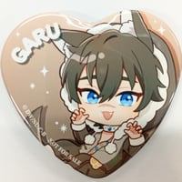 桃源暗鬼 アニメイト ハート缶バッジ 等々力颯 10個セット アニメイト限定】桃源暗鬼 ハート型缶バッジ 第1弾 等々力颯 3点