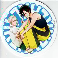 古屋兎丸展 Profile ドローイング 缶バッジ サイン入り ライチ 帝一 古屋兎丸展 Profile ドローイング 缶バッジ サイン入り ライチ