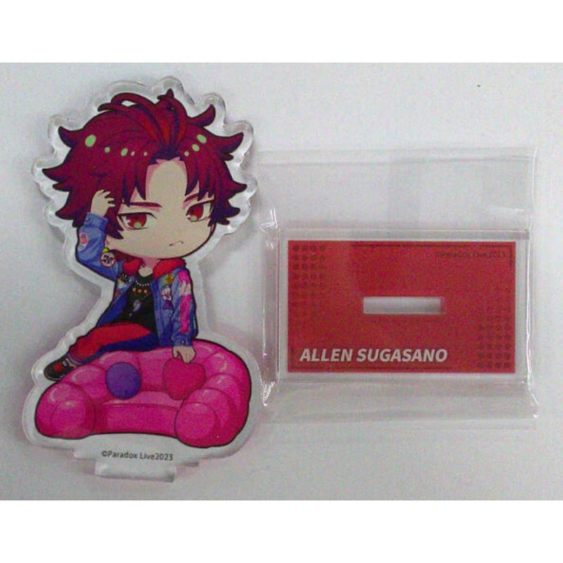 Paradox Live 朱雀野アレン スマイルベースカフェ ランダムアクリル
