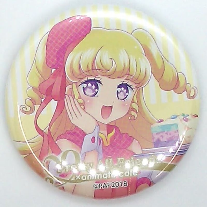 プリパラ　プリティーオールフレンズ　夢川ゆい　缶バッジ プリパラプリティーオールフレンズ夢川ゆい缶バッジ
