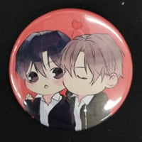 くつむららく『CIEL25周年記念展』缶バッジ【BLグッズ】