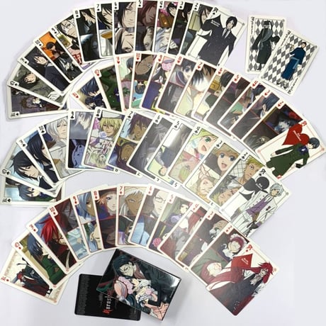 新品 黒執事 ビジュアルコレクションスタンド トランプ