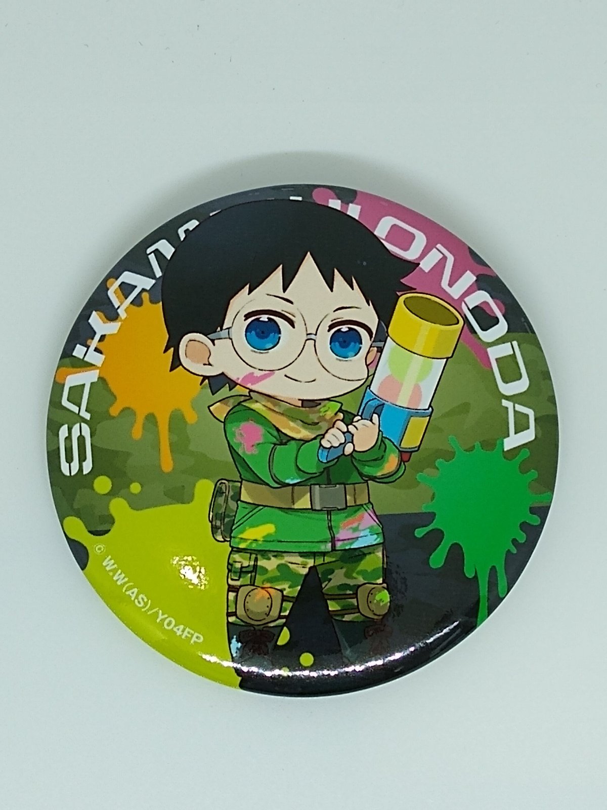 弱虫ペダル 小野田坂道 缶バッジ 弱虫ペダル 小野田 坂道 缶バッジ（ミニキャラVer.） | K-BOOKS 池袋